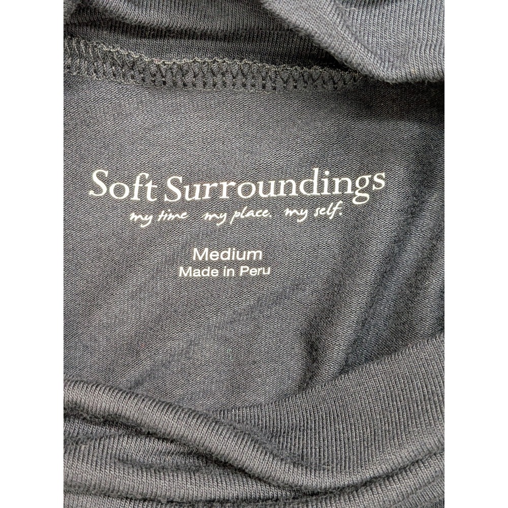 Soft Surroundings Tunic Sweater Womens Medium Cowl Neck Capsule Office Classic - Picture 5 of 9